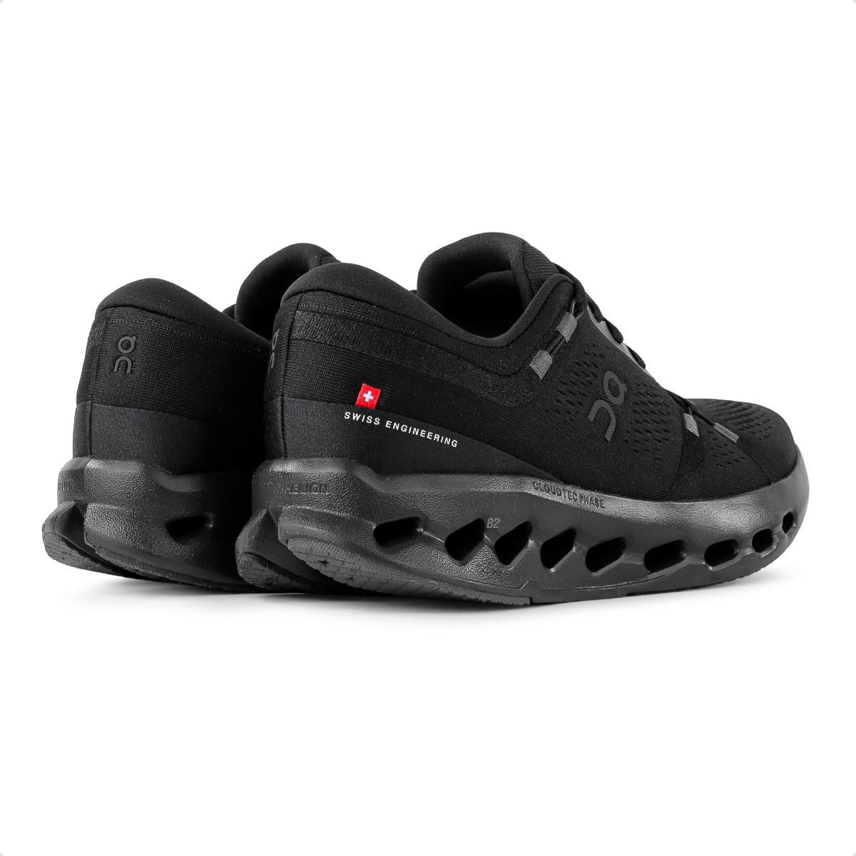 On Cloudsurfer 2 Black, Black Running Shoes